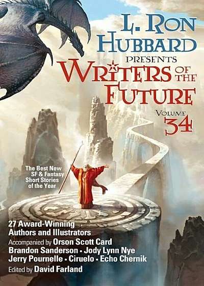 Writers of the Future Volume 34: The Best New Sci Fi and Fantasy Short Stories of the Year, Paperback