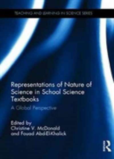 Coperta cărții Representations of Nature of Science in School Science Textbooks