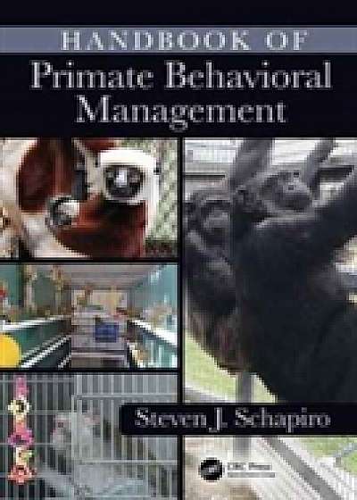 Coperta cărții Handbook of Primate Behavioral Management