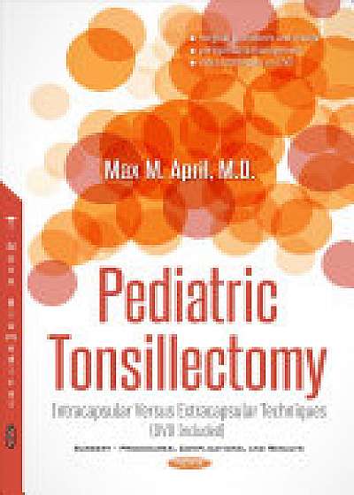 Coperta cărții Pediatric Tonsillectomy