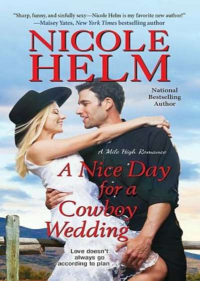 A Nice Day for a Cowboy Wedding, Paperback