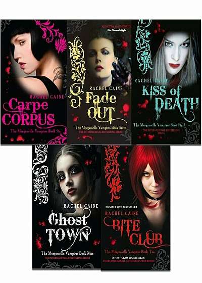 Morganville Vampires Series 5 Books Collection (Carpe Corpus / Fade Out / Kiss of Death / Ghost Town / Bite Club)