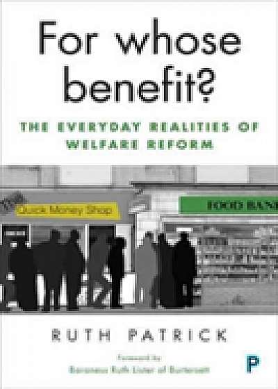 Coperta cărții For whose benefit? de Ruth Patrick