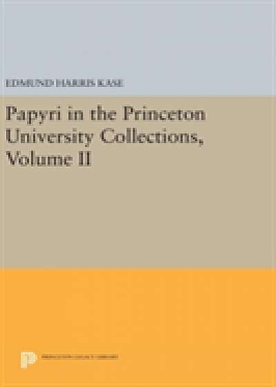 Coperta cărții Papyri in the Princeton University Collections, Volume II