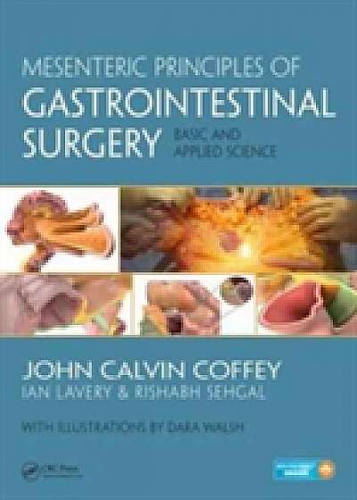 Coperta cărții Mesenteric Principles of Gastrointestinal Surgery de Dara Walsh