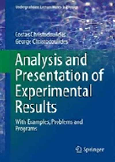 Coperta cărții Analysis and Presentation of Experimental Results
