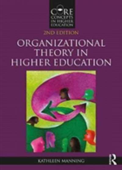 Coperta cărții Organizational Theory in Higher Education