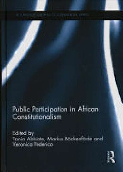 Coperta cărții Public Participation in African Constitutionalism