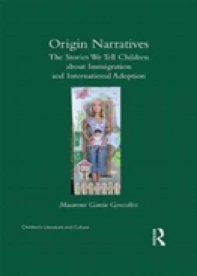 Coperta cărții Origin Narratives de Macarena Garcia Gonzalez