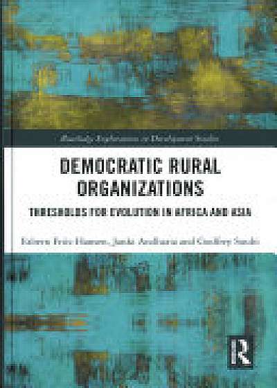 Coperta cărții Democratic Rural Organizations de Esbern Friis Hansen