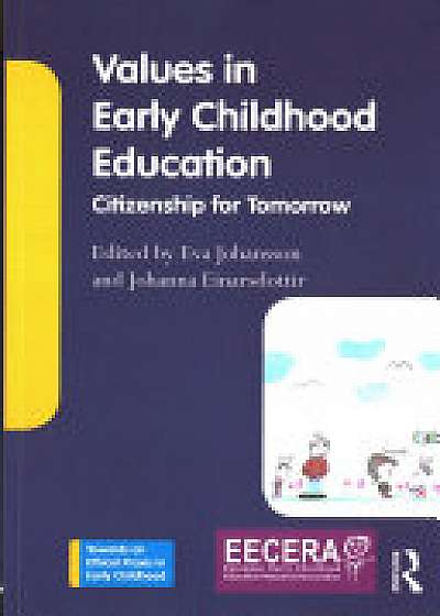 Coperta cărții Values in Early Childhood Education