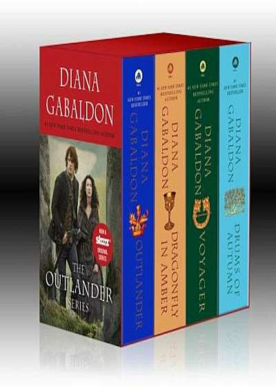 Outlander Boxed Set: Outlander, Dragonfly in Amber, Voyager, Drums of Autumn, Paperback
