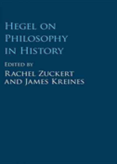 Coperta cărții Hegel on Philosophy in History