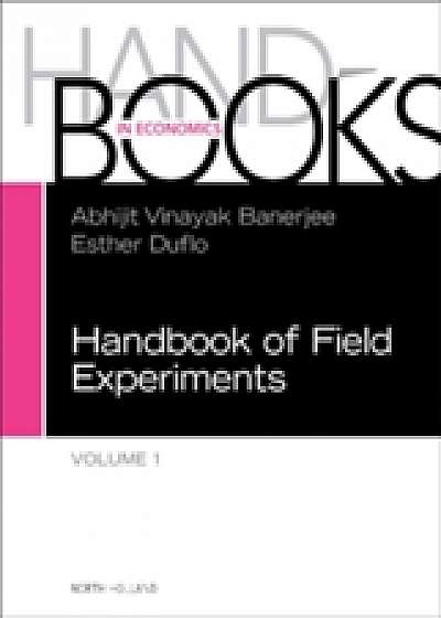 Coperta cărții Handbook of Field Experiments