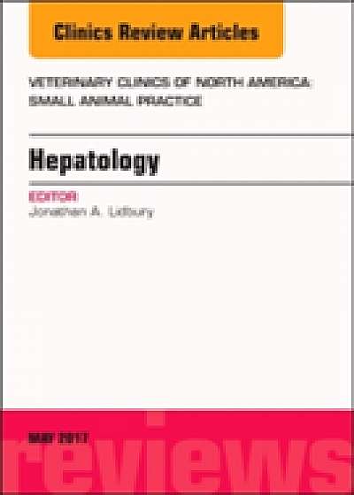 Coperta cărții Hepatology, An Issue of Veterinary Clinics of North America: Small Animal Practice de Jonathan Lidbury