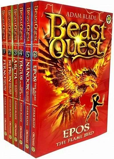 Beast Quest Series One 6 Books Collection Set (Book 1 to 6)