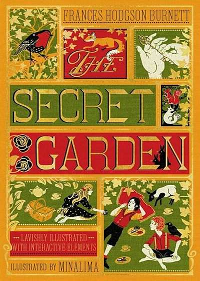 The Secret Garden (Illustrated with Interactive Elements), Hardcover
