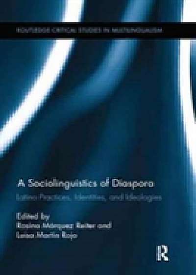 Coperta cărții A Sociolinguistics of Diaspora