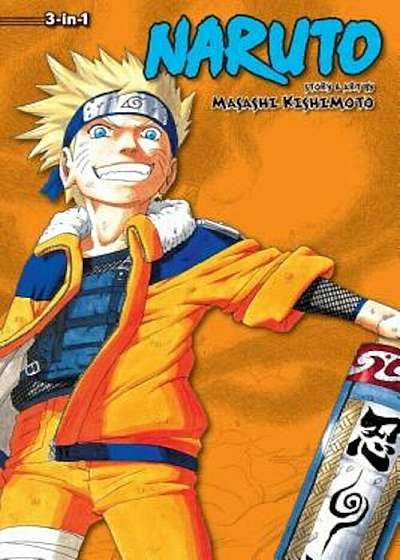 Naruto (3-In-1 Edition), Vol. 4: Includes Vols. 10, 11 & 12, Paperback
