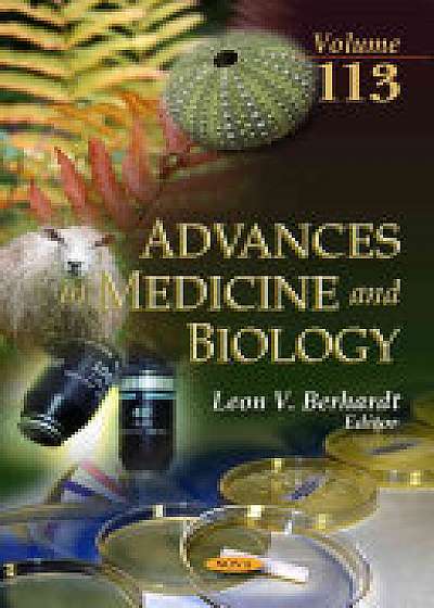 Coperta cărții Advances in Medicine & Biology