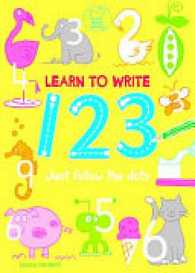 Coperta cărții Learn to Write 123