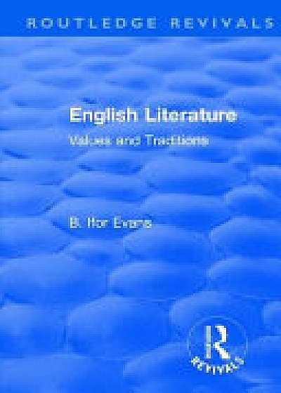 Coperta cărții : English Literature (1962) de B. Ifor Evans