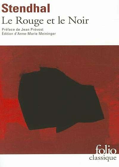 Rouge Et Le Noir Stendhal, Paperback