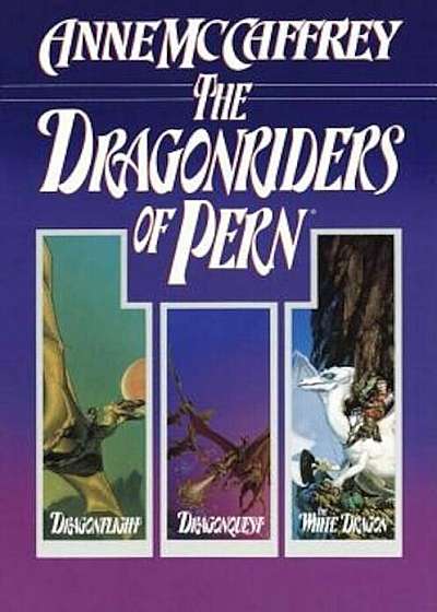 The Dragonriders of Pern: Dragonflight Dragonquest the White Dragon, Paperback