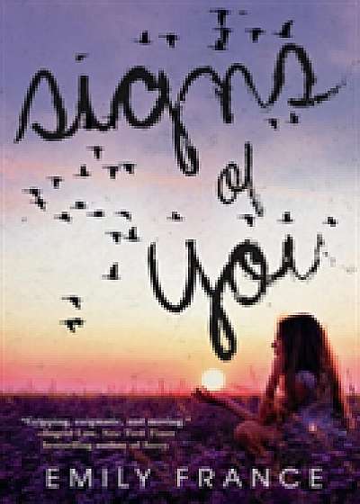 Coperta cărții Signs Of You de Emily France