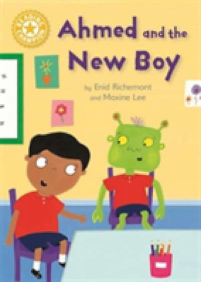 Coperta cărții Reading Champion: Ahmed and the New Boy