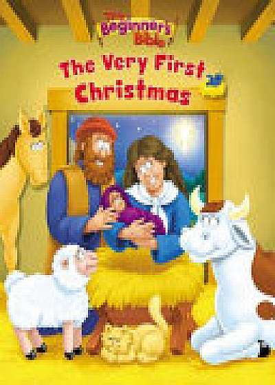 Coperta cărții The Beginner's Bible The Very First Christmas de Zondervan