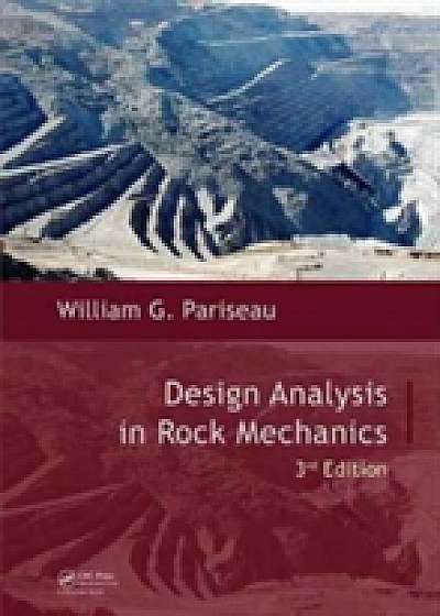 Coperta cărții Design Analysis in Rock Mechanics, Third Edition