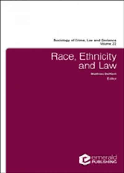 Coperta cărții Race, Ethnicity and Law
