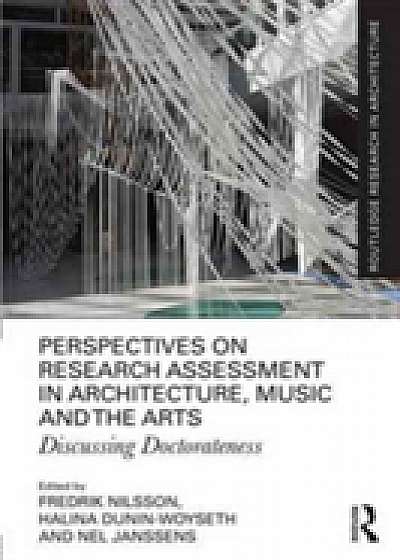 Coperta cărții Perspectives on Research Assessment in Architecture, Music and the Arts