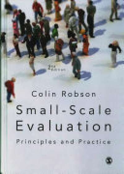 Coperta cărții Small-Scale Evaluation de Colin Robson
