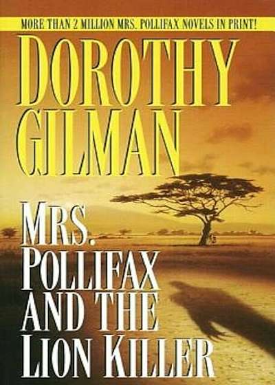Mrs. Pollifax and the Lion Killer, Paperback