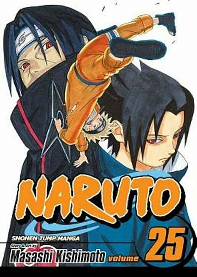 Coperta cărții Naruto, Volume 25, Paperback