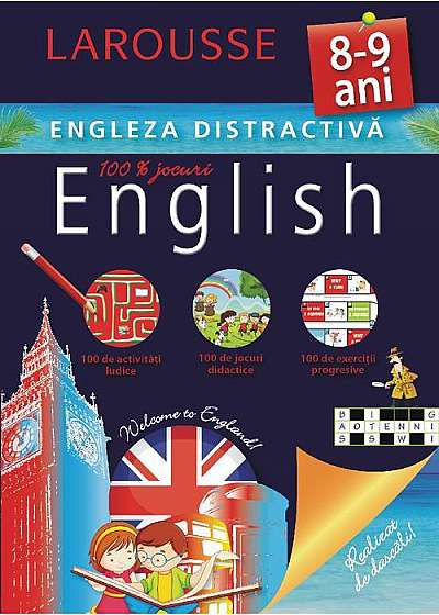 Engleza distractica 8-9 ani