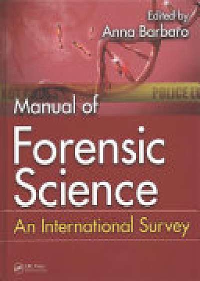 Coperta cărții Manual of Forensic Science