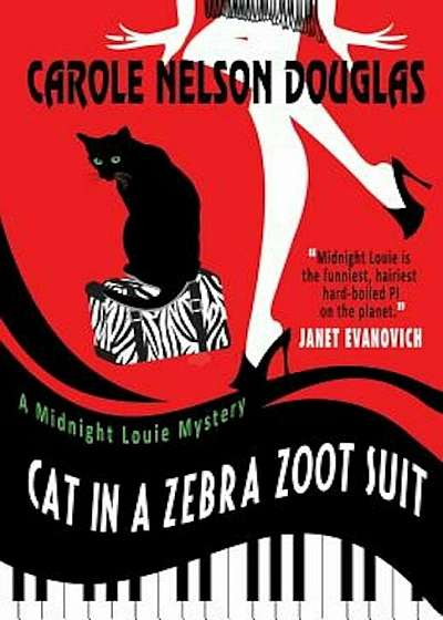 Cat in a Zebra Zoot Suit: A Midnight Louie Mystery, Paperback