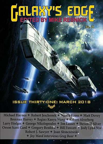 Galaxy's Edge Magazine: Issue 31, March 2018, Paperback