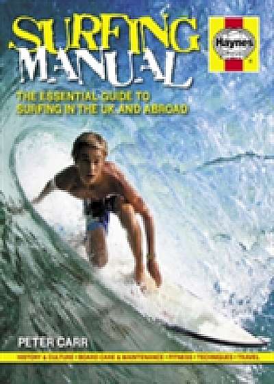 Coperta cărții Surfing Manual de Peter Carr