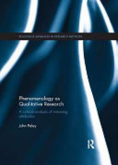 Coperta cărții Phenomenology as Qualitative Research