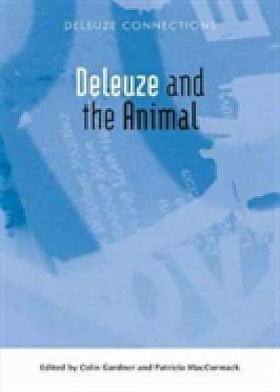 Coperta cărții Deleuze and the Animal