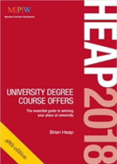 HEAP 2018: University Degree Course Offers