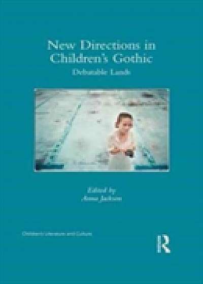Coperta cărții New Directions in Children's Gothic