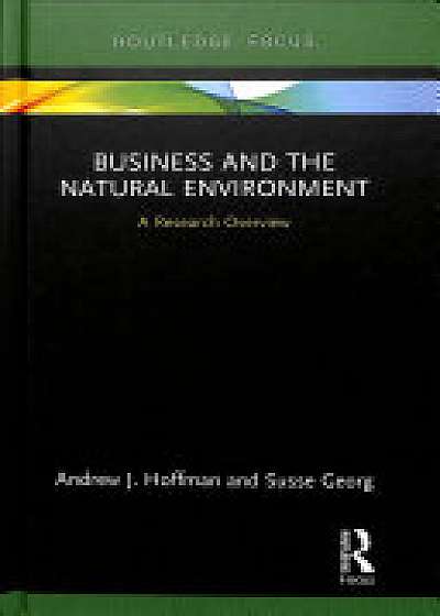 Coperta cărții Business and the Natural Environment