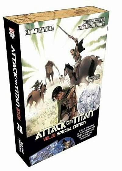 Attack on Titan, Volume 20 'With DVD', Paperback