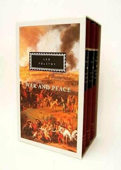 War and Peace: 3-Volume Boxed Set, Hardcover