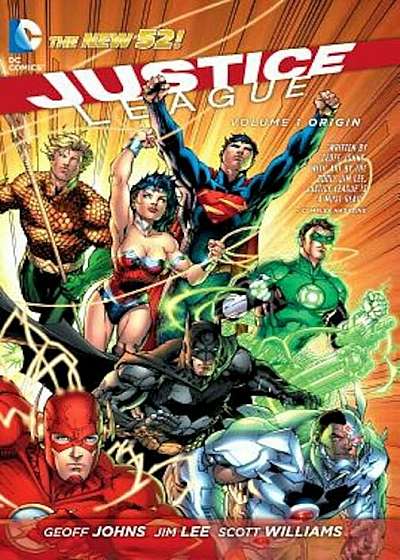 Justice League Vol. 1: Origin (the New 52), Paperback